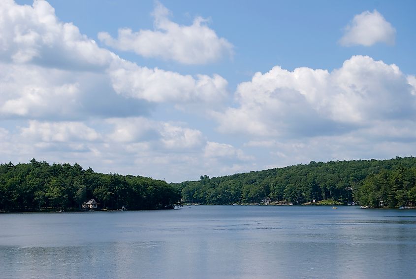 Lake in Hawley, Pennsylvania