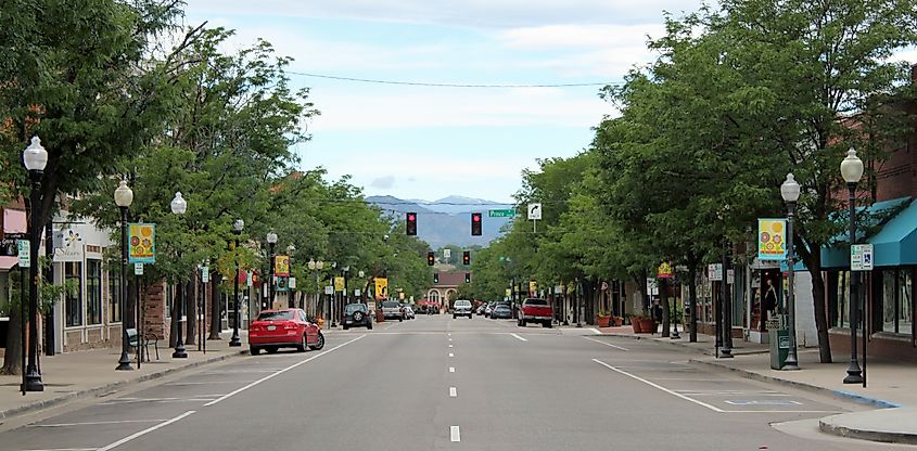 Main Street in Downtown Littleton.