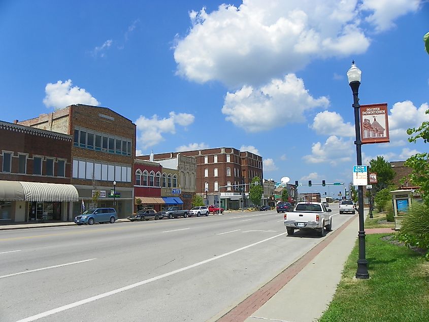 Beautiful Downtown Chillicothe, Missouri.