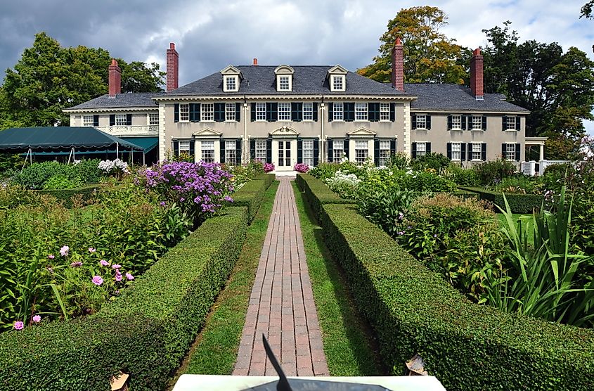 Hildene, Robert Todd Lincoln's 1905 Georgian Revival Summer home in Manchester, Vermont.