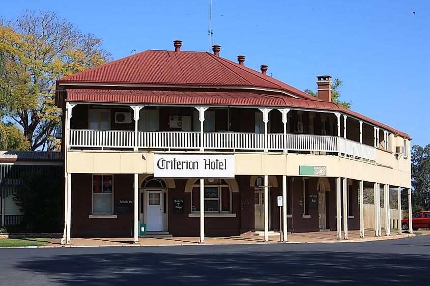 Criterion Hotel in Helidon.