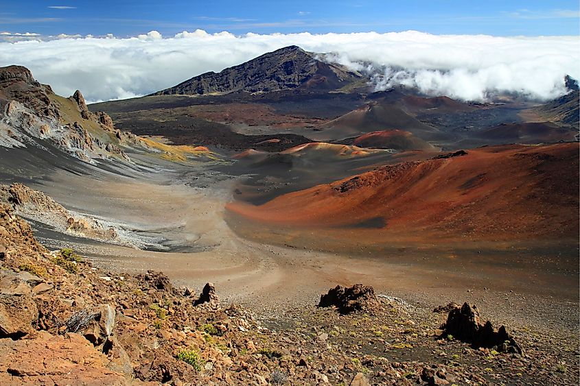 Haleakala Crater, Maui, Hawaii