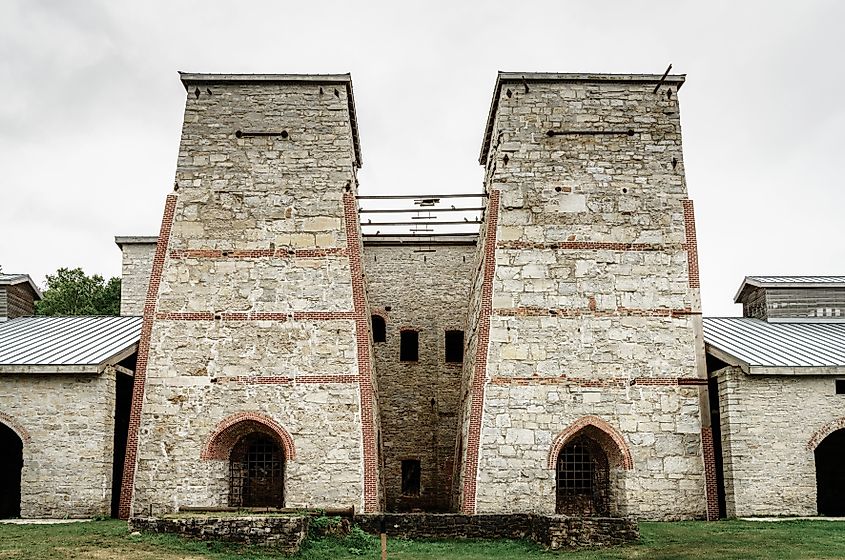 Fayette Historic Townsite in Michigan. 