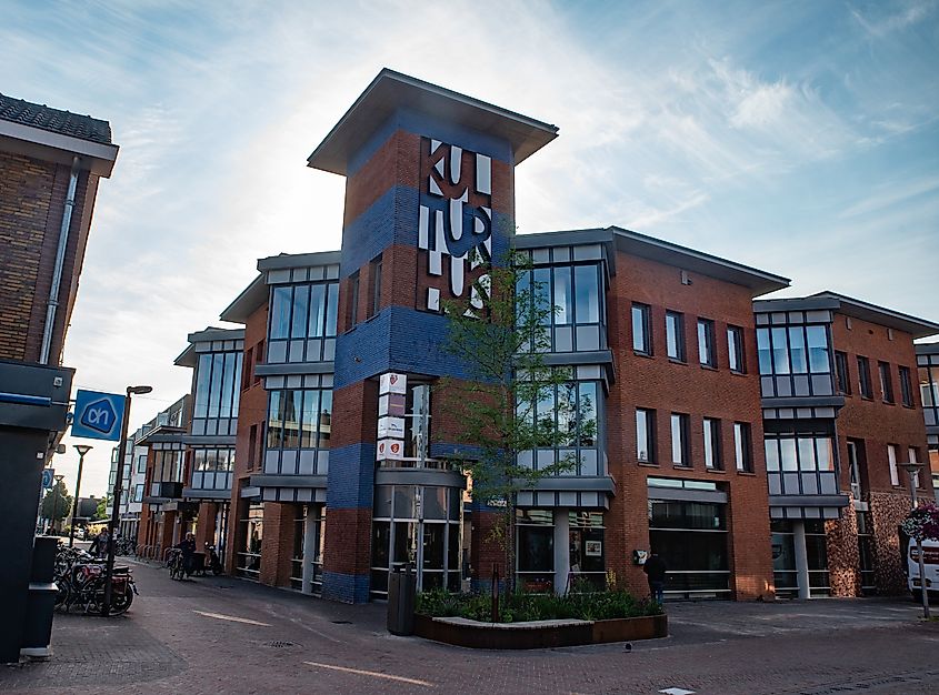 The Kulturhus is the local home for arts and culture in Raalte, Netherlands.