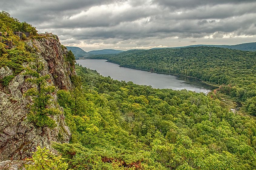 Porcupine Mountains Wilderness Area State Park.