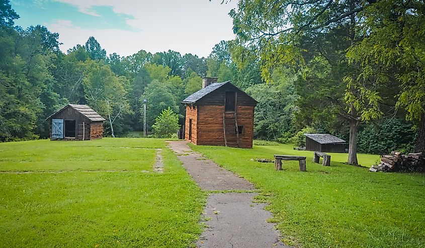 Kitchen Cabins, Booker T. Washington National Monument