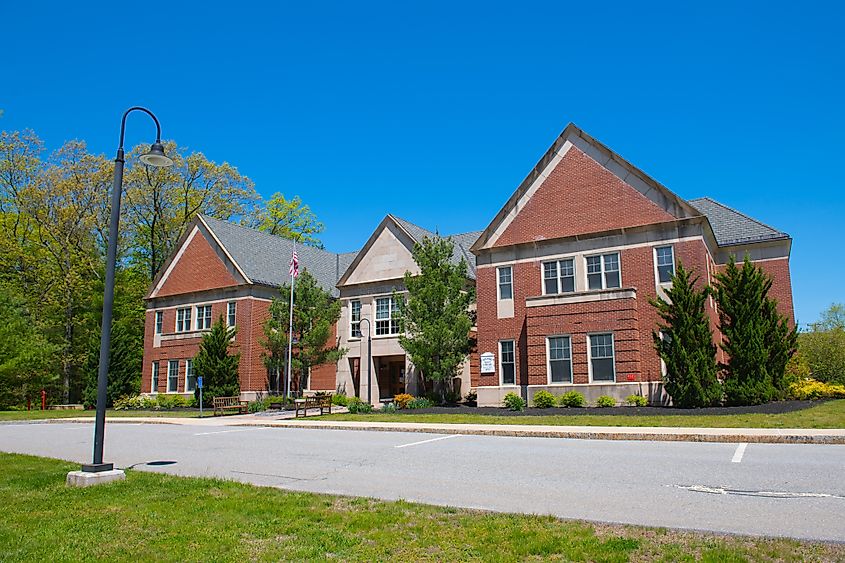 Town hall in Boxford, Massachusetts