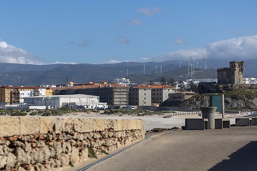 The town of Tarifa, Spain