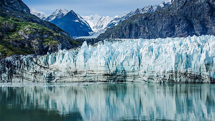 Margerie Glacier in Glacier Bay National Park and Preserve, Alaska.