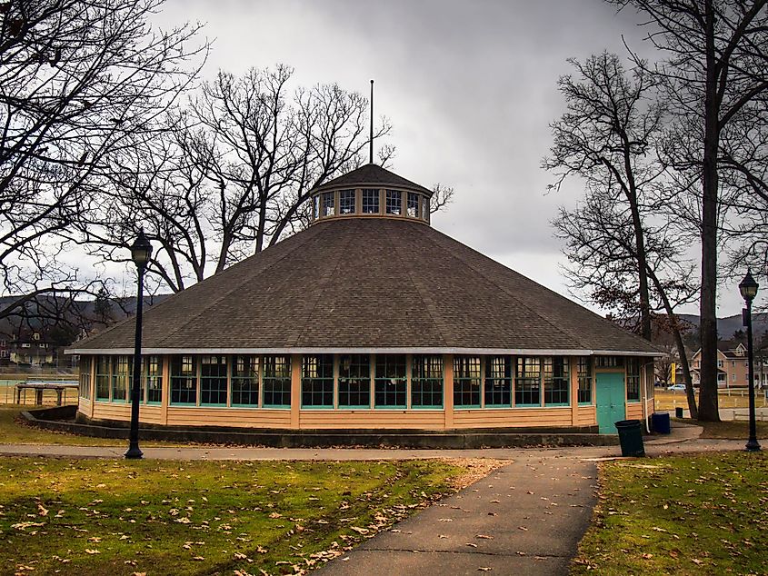 Carousel at Recreation Park in Binghamton, New York