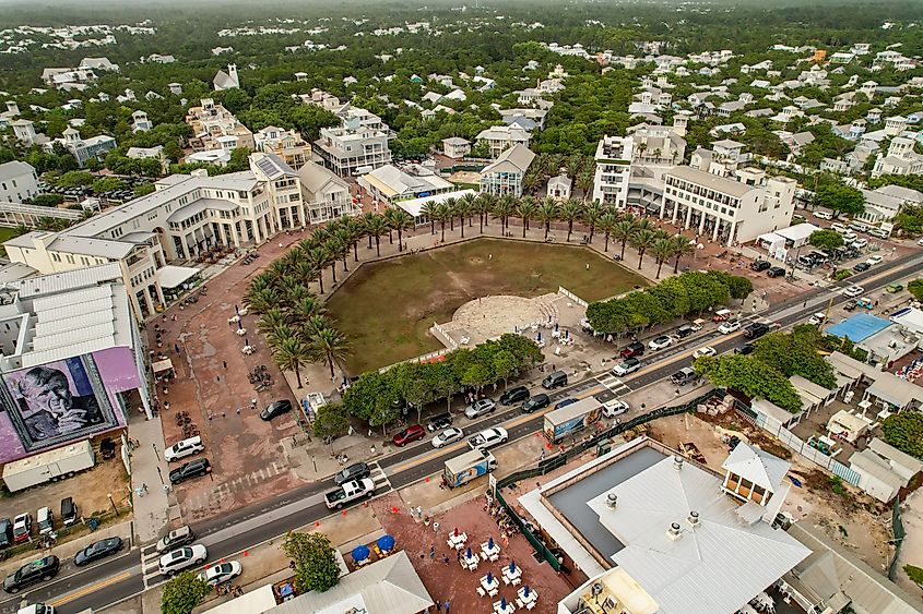 Seaside, Florida, downtown.