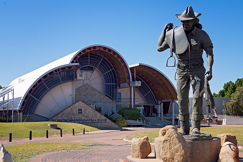 The Australian Stockman's Hall of Fame in Longreach, Queensland, Australia