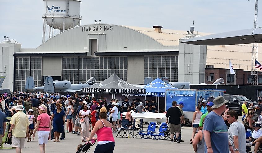 Great New England Airshow at Westover Air Reserve Base in Chicopee, Massachusetts