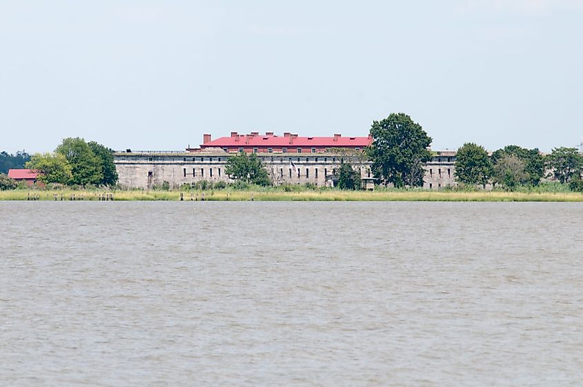 Fort Delaware State Park in Delaware City, Delaware