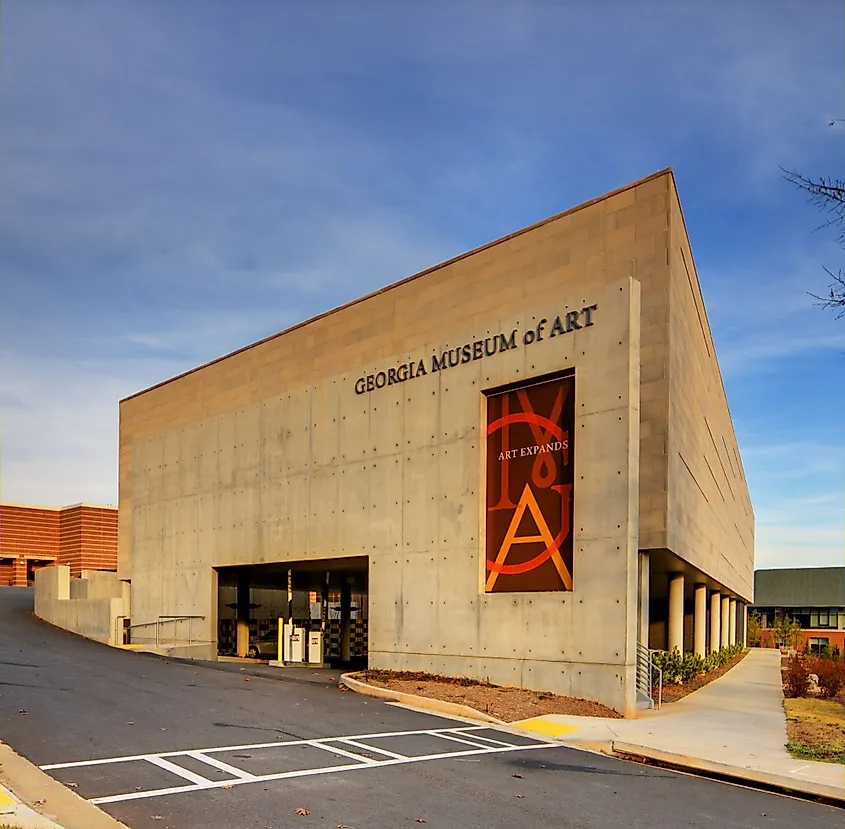 Georgia Museum Of Art in Athens, Georgia