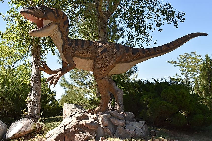 George S. Eccles Dinosaur Park in Ogden, Utah.
