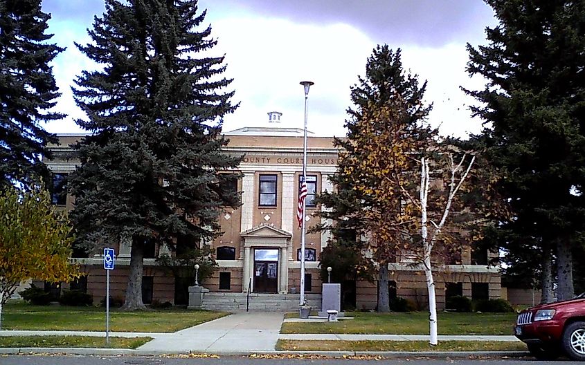 Powell County Courthouse, Deer Lodge, Montana