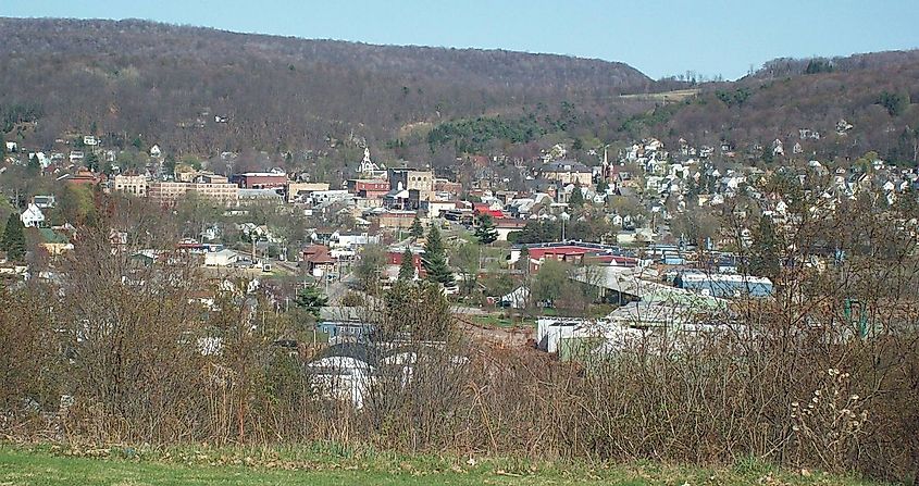 Ridgway from Elk County Country Club