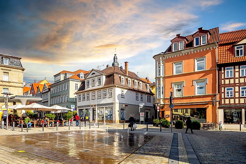 Old city of Coburg, Germany 