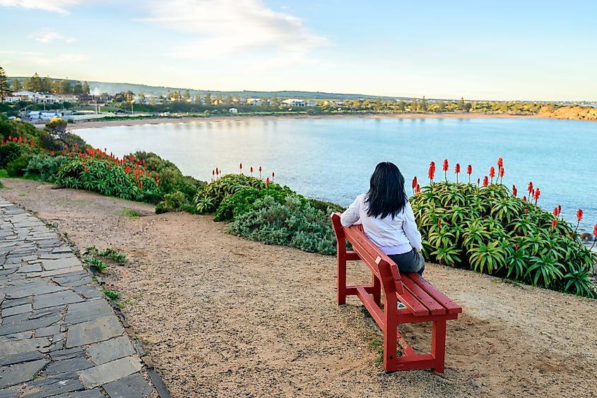 Horseshoe Bay in Port Elliot, South Australia.