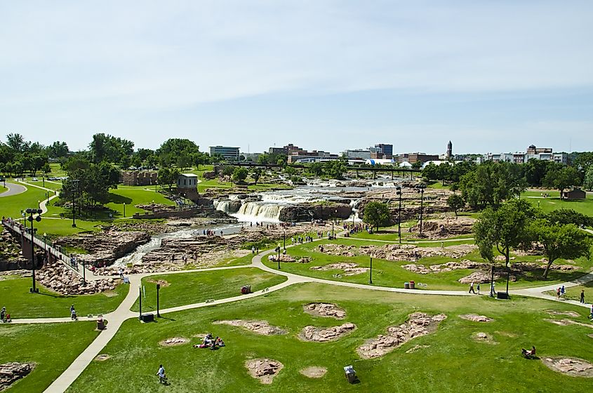Park in Sioux Falls, South Dakota.