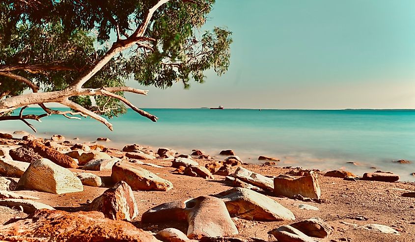 One hot summer day in Darwin, Northern Territory, Australia.