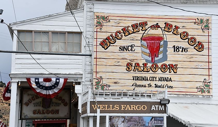 Around Virginia City in Nevada.