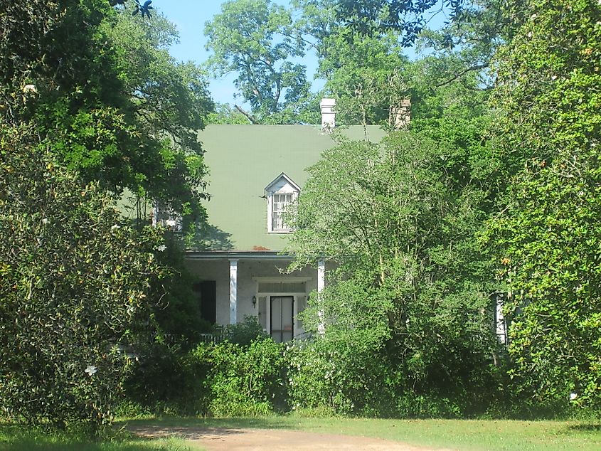 House at the Magnolia Plantation on Natchitoches.