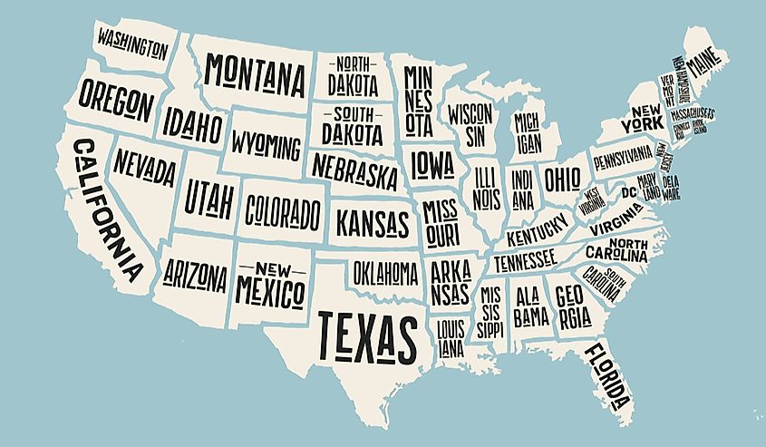What Are The Contiguous United States Worldatlas