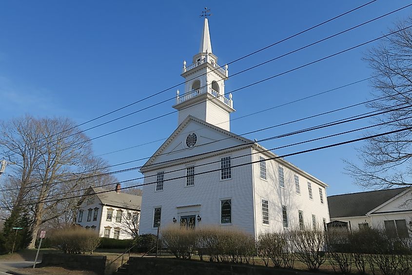 Voluntown Baptist Church.