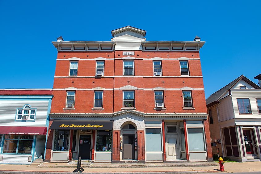 A boutique in Hudson, Massachusetts.