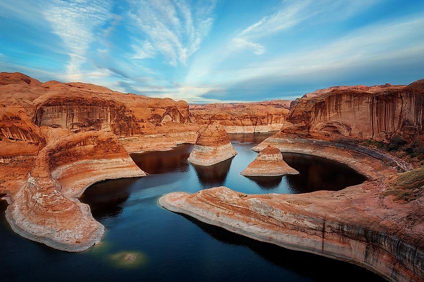 The beautiful Lake Powell.