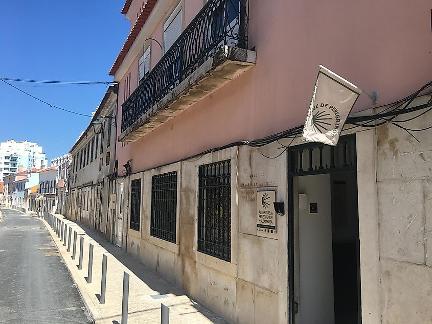 The first Albergue I stayed at, in Azambuja, Portugal