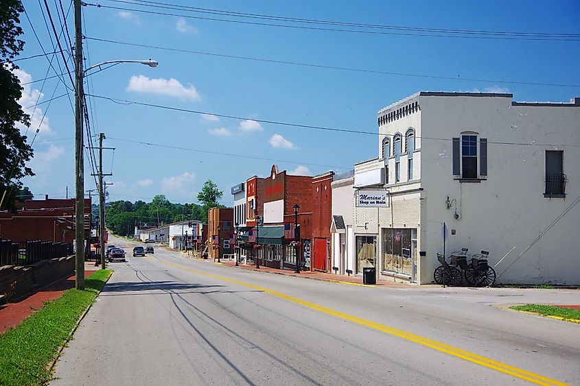 Beaver Dam. Main Street (US 231). Brian Stansberry - Own work via wikipedia