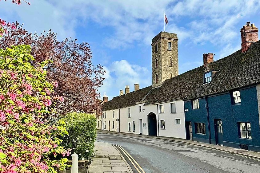 Malmesbury is one of the prettiest small towns in the Cotswolds. Image credit Bryan Dearsley