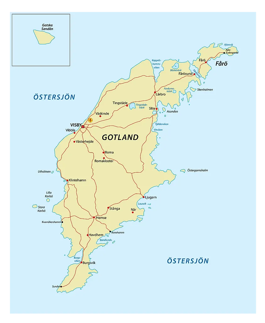 Gotland - WorldAtlas