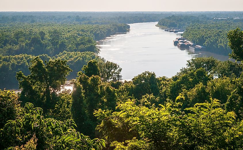 Vicksburg National Military Park in Mississippi.