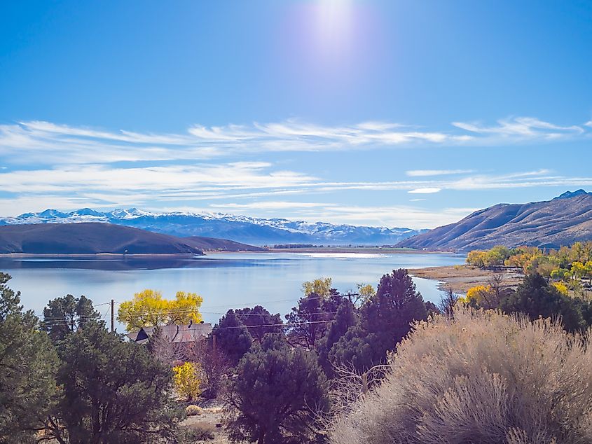 Topaz Lake, Nevada.