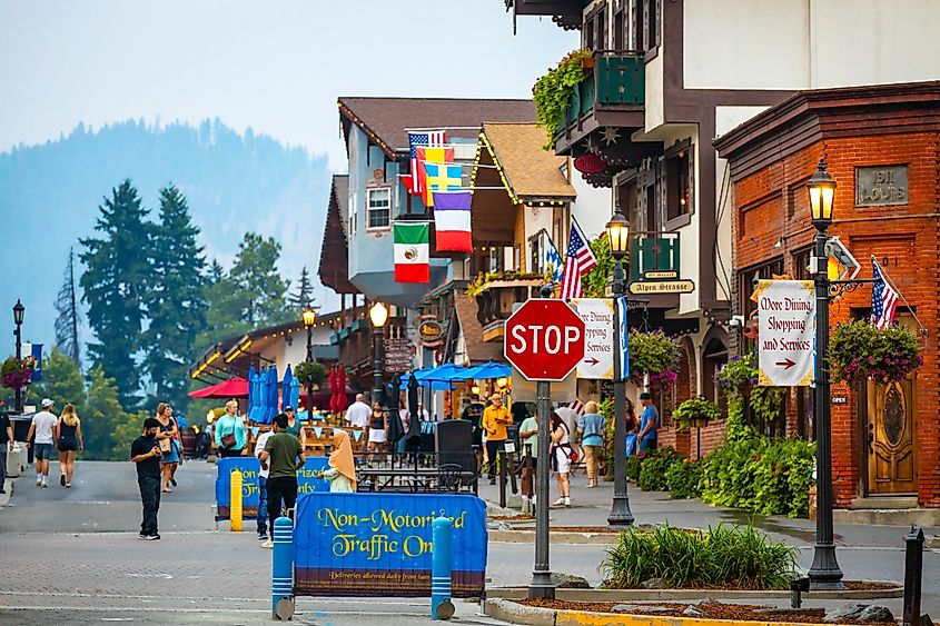 A beautiful day in Leavenworth, Washington