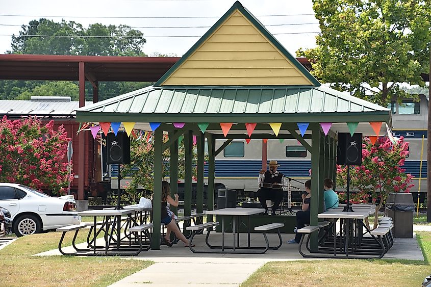 Heart of Dixie Railroad Museum in Calera, Alabama