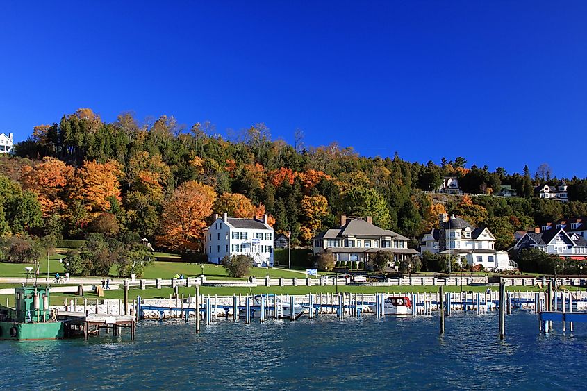 Mackinac Island in Autumn