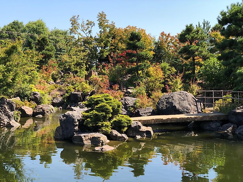 Beautiful Japanese Gardens in Lebanon, Oregon