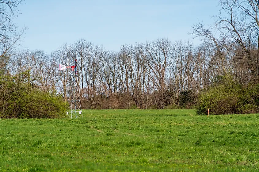 The Charles Young Buffalo Soldiers National Monument in Greene County.