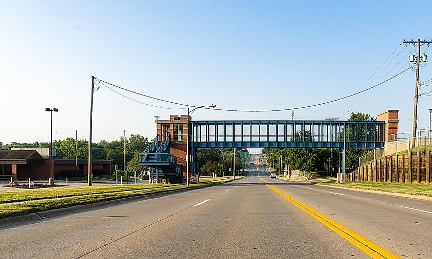 Bridge in La Vista, Nebraska