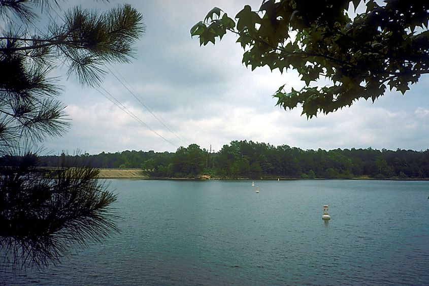 Lake O' the Pines on Big Cypress Bayou, Marion County, Texas