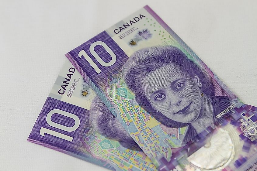 Canadian Ten Dollar Bill
