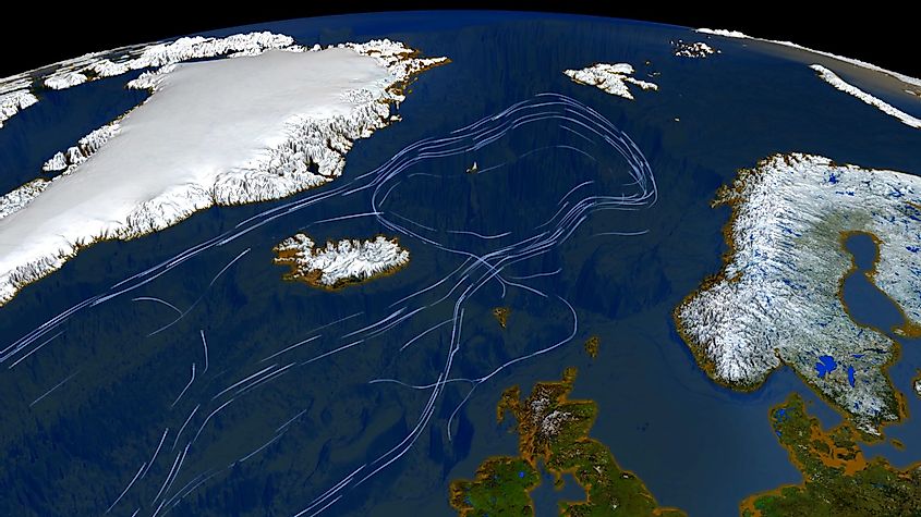 Gulf Stream and North Atlantic Drift