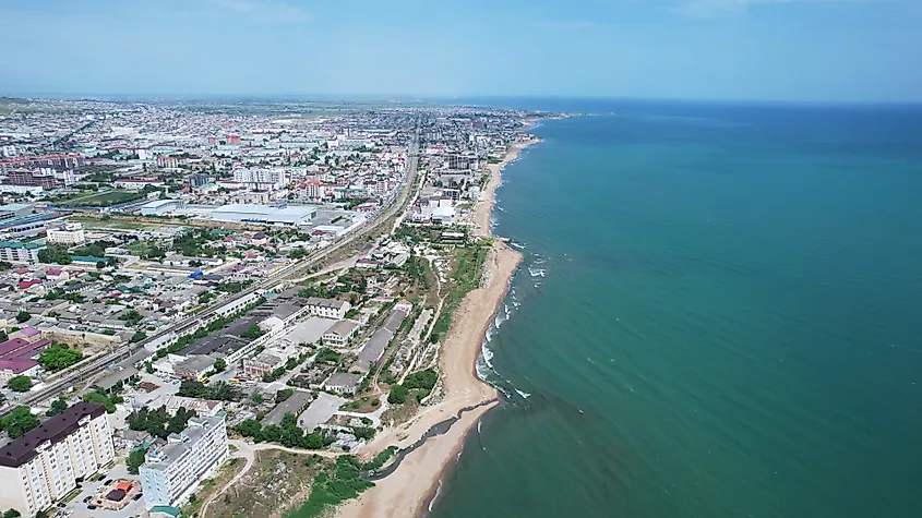 Dagestan City of Derbent Caspian Sea