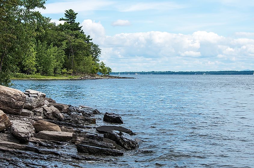Point Au Roche State Park in Upstate New York