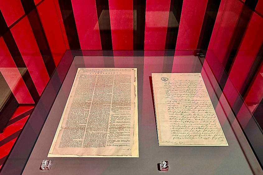 Intercepted letter from Benjamin Franklin at The National Archives Image credit Bryan Dearsley